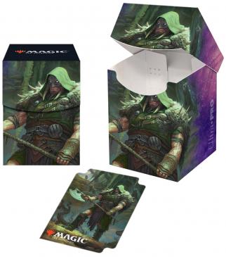 Ultra Pro MTG Throne of Eldraine Garruk, Cursed Huntsman PRO 100+ Deck Box